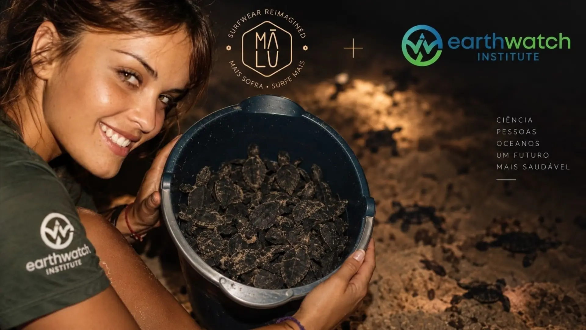 Pesquisadores em trabalho de campo ambiental